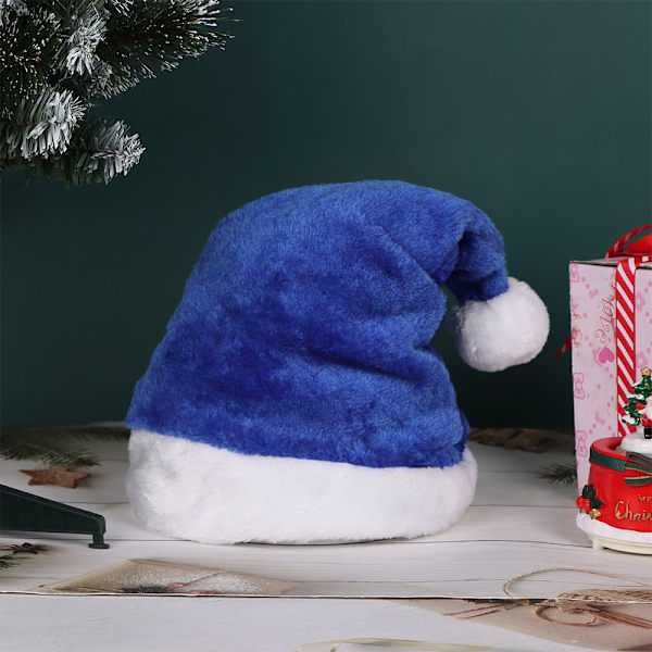 Joulupukin hatut Xmas Caps SININEN blue