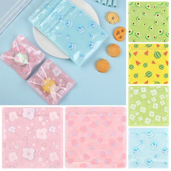 10 stk/pose Ziplock Bag forseglet pose 13,5 cm X 13,5 MB B 13.5cm x 13.5mB