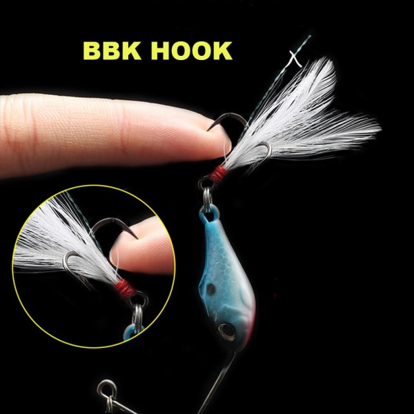 Metal Fiskeagn VIB Lure FARVE E -17G FARVE E -17G Color E -17g