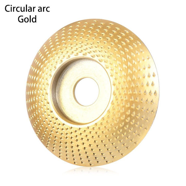 Hiomalaikka Puuhiomalaikka KULLA PYÖRÄKÄRI PYÖRÄKaari Gold Circular arc-Circular arc