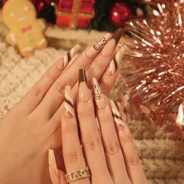 24stk Fake Nails Christmas JP1888 JP1888 JP1888