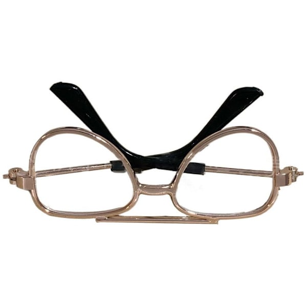 Cute Heart Frame Plush Doll Eyeglasses 2 2 2
