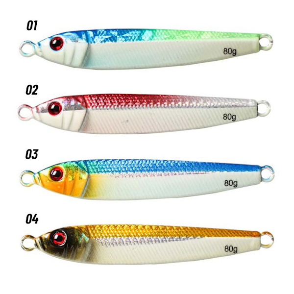 Metallikalastusviehe ilman koukkua Jig Bait 2 2 2