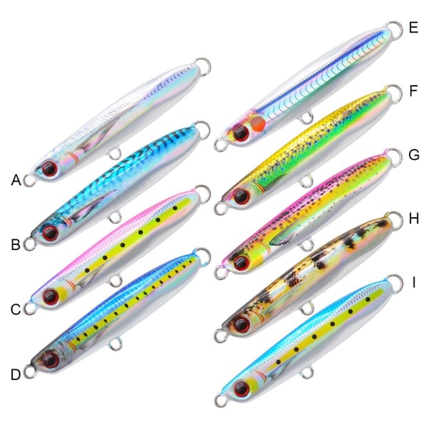 Metal Fishing Lure Jig Bait E E E