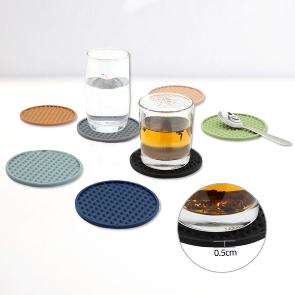 Lämmöneristysmatto Cup Lasinaluset GREEN 2KPL 2KPL Green 2PCS-2PCS