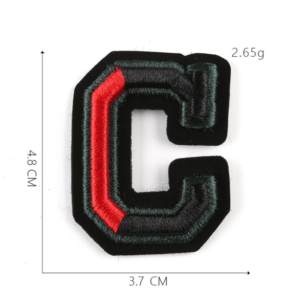 Alfabet Patch Bogstaver Patches J J J
