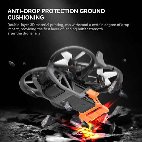 Flight Tail Battery Pikalukitus Flying Tail orange