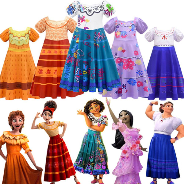 Encanto Costume Princess Dress 150CMSTYLE A STYLE A 150cmStyle A