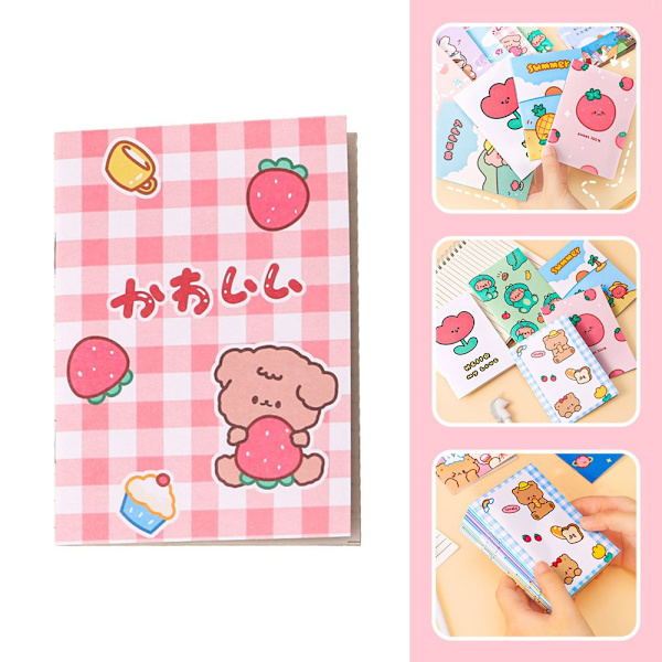 Mini Notebook Writing Book 1PCFLOWER (RANDOM) FLOWER (RANDOM) 1pcFlower (Random)