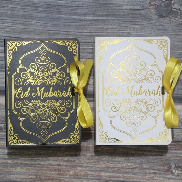 Bog Shape Eid Mubarak Chokolade Candy Boxes HVID white