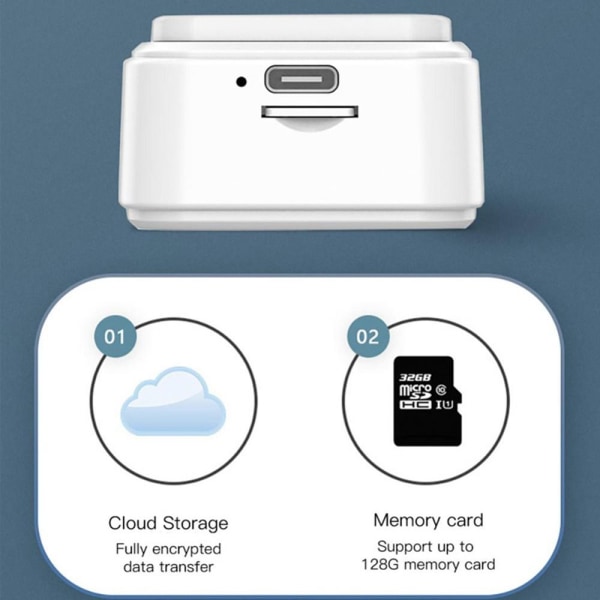 WIFI videodørklokke Intercom HVID White