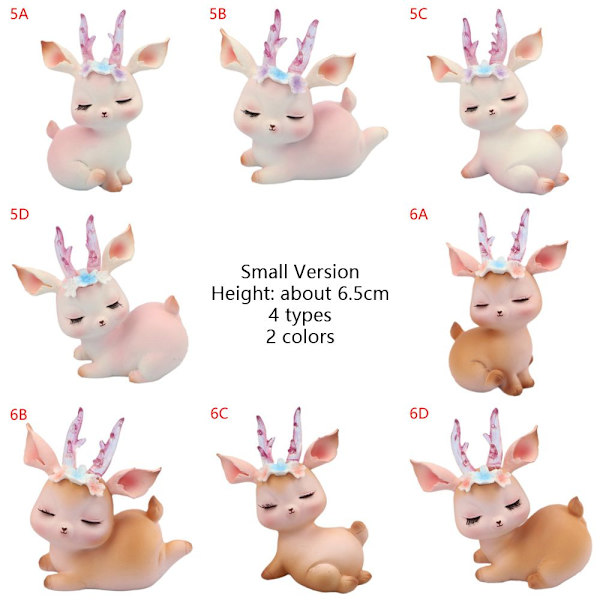 Fawn Ornament Deer Cake Topper 1A 1A 1A