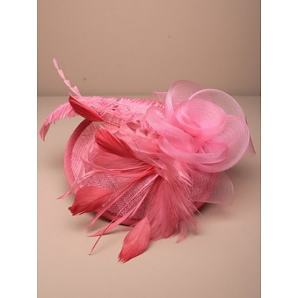 Hårklämma Feather Cap RÖD red