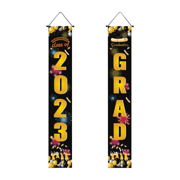 Graduation Season Flaggor Graduation Decoration 10 10 10