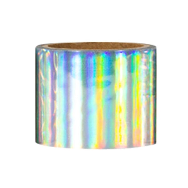 5Roll/ Set Glitter Laser Tape Laser Foil Tarran peittoteippi