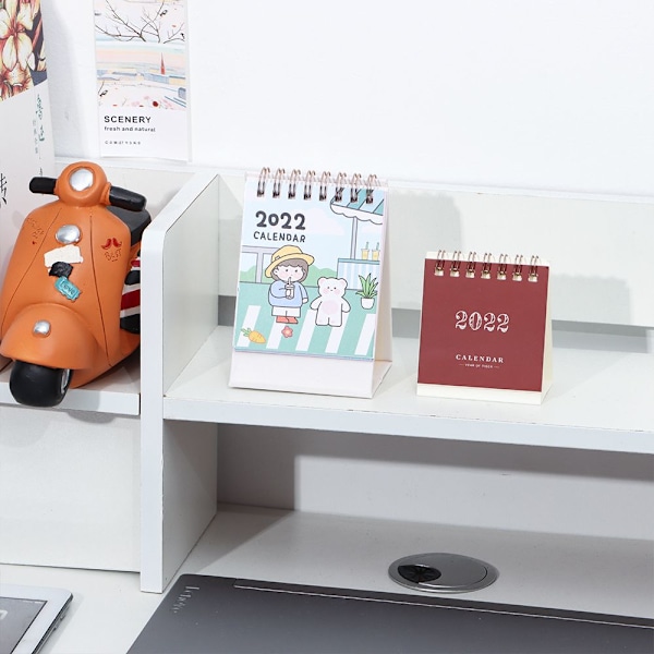 2022 Mini Desktop Calendar Scheduler 8 8
