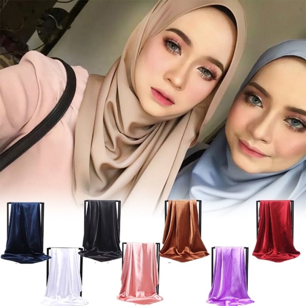 Hijab Scarf Pelkkä Jersey Hijab Scarf WINE RED Wine Red