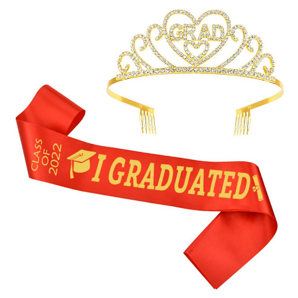 Graduation Sash Graduated Satin 8 8 8