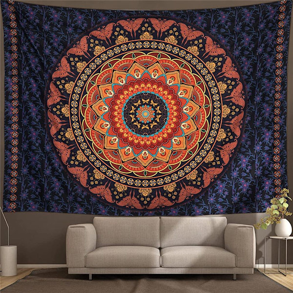 Mandala veggteppe veggoppheng 2 2 2