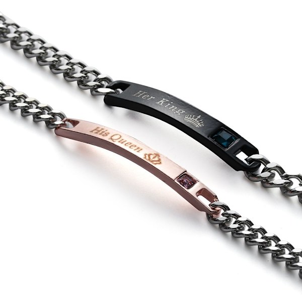 2st par armband hennes kung hans drottning