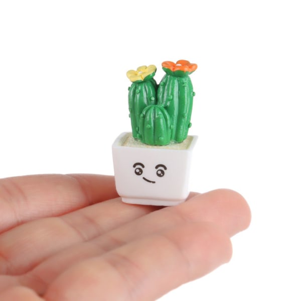 Miniatyyri Cactus Bonsai Simulation Succulents Potted TYPE 5 Type 5