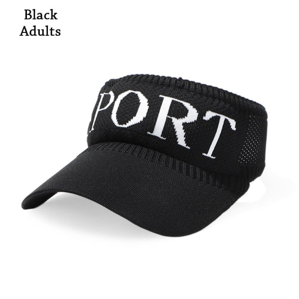 Solhatt Top Tom Cap SVART VUXNA Black Adults