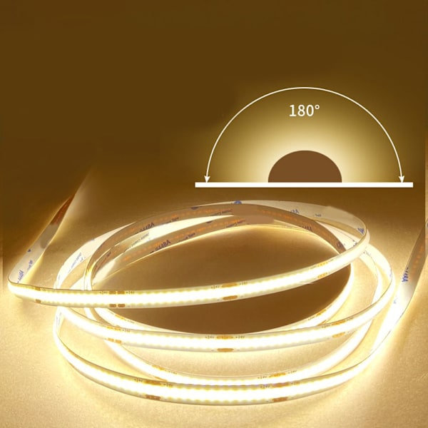 COB Light Strip Itsekiinnittyvä 6000K 6000K 6000K
