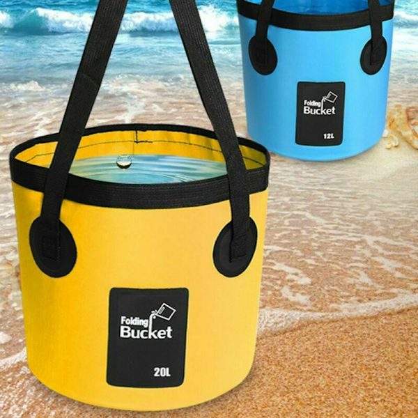 Fällbar vattenhink Vattenförvaring ORANGE 12L 12L orange 12L-12L