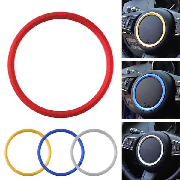 Automobilratets dekorative ring BLÅ blue