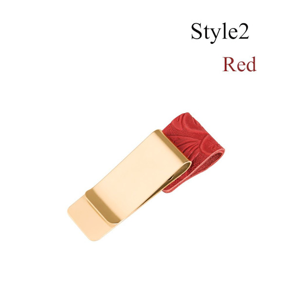 Muistikirjan pidike ruostumattomasta teräksestä valmistetut pidikkeet RED STYLE2 red Style2