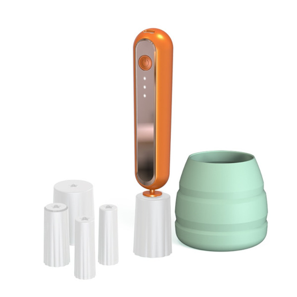 Electric Makeup Cleaner Brush Cleaner ORANGE orange