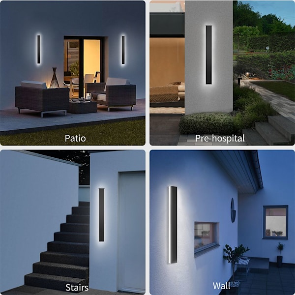 LED-vegglamper Moderne C C C