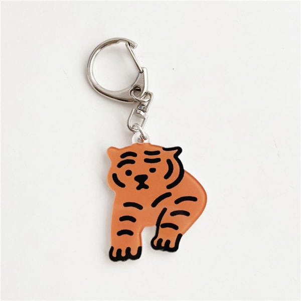 Tiger Nyckelring Väska Hängande hänge 3 3