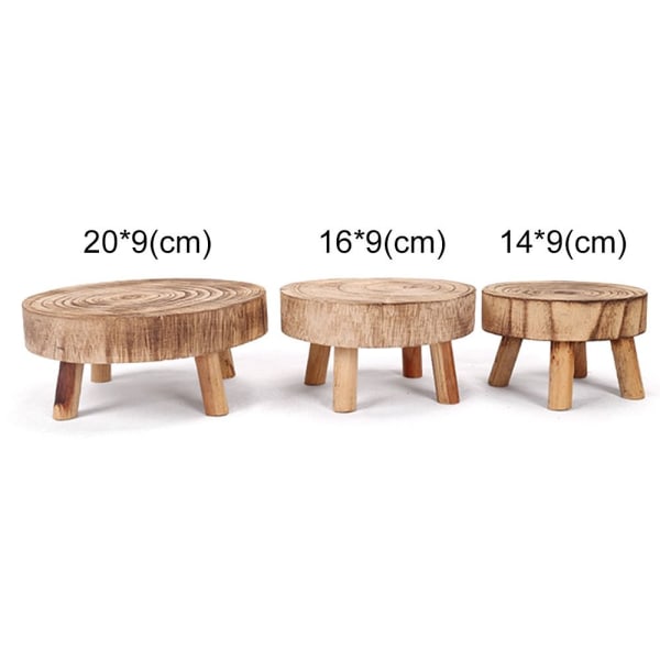 Blomkruka Träväxtpall 20X9CM 20X9CM 20x9cm