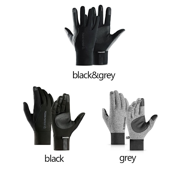 Varma handskar Pekskärmshandskar SVART M black M
