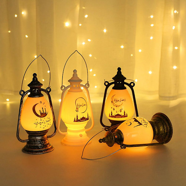 Eid Al Fitr Ramadan Home Lampe SORT SORT Black