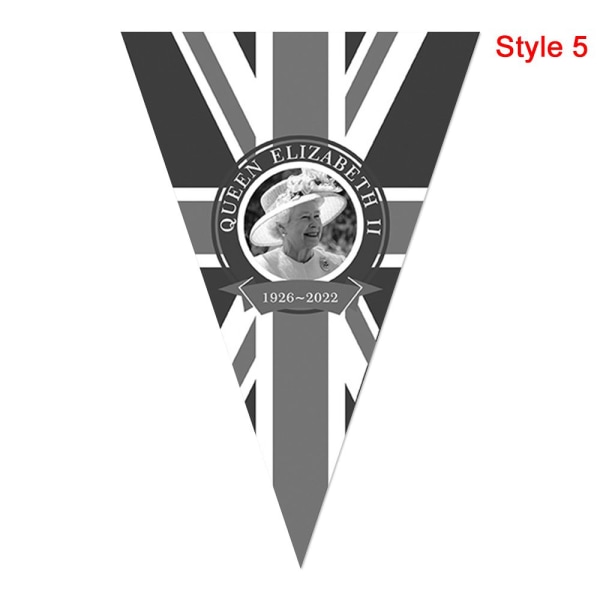 Queen String Flag Triangle Flag STIL 5 STIL 5 Style 5