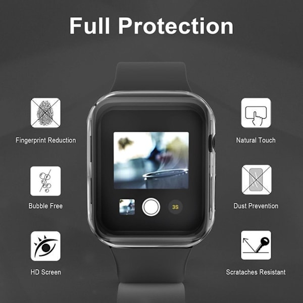 Til Apple Watch Case Protector Case SORT 42MM 42MM black 42mm-42mm