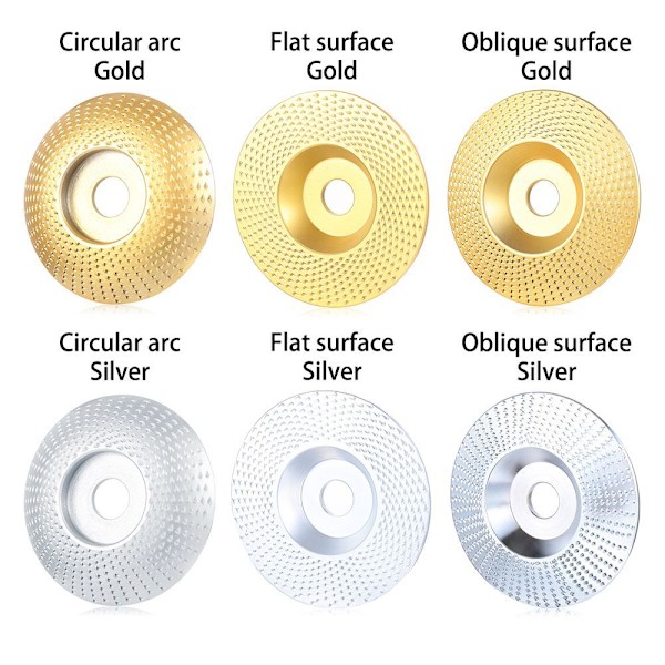 Hiomalaikka Puuhiomalaikka SILVER FLAT SURFACE FLAT Silver Flat Surface-Flat Surface