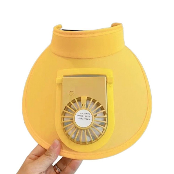 Fläkt Solhatt Cap GUL Yellow