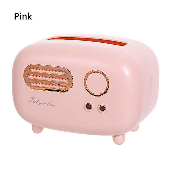 Tissue Box Radio Model PINK pink