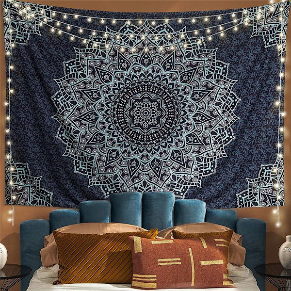 Mandala veggteppe veggoppheng 2 2 2