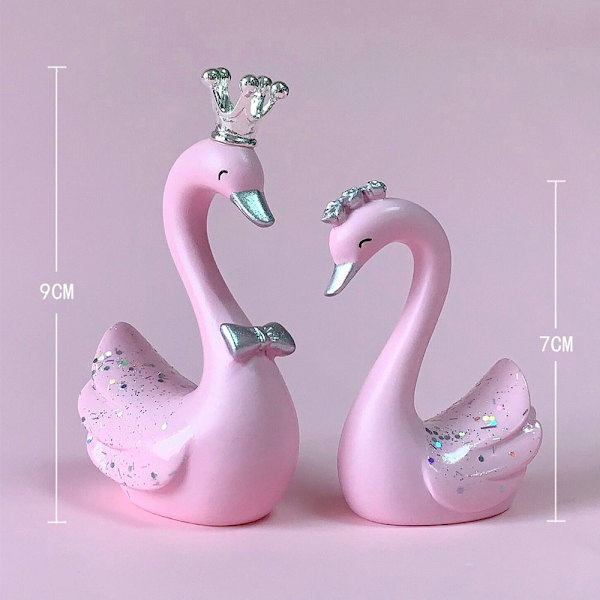 Svanestatue Artwork Ornament 5 5 5