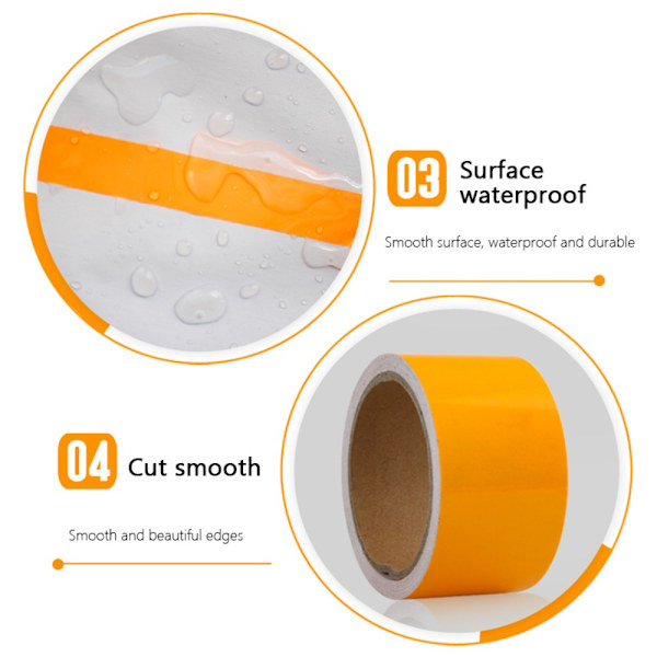 3 Meter Luminous Tape Glow In The Dark GRØN 1 RULLE-3CM Green 1 roll-3cm
