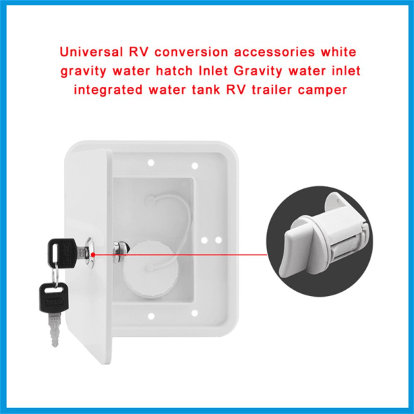 Water Inlet Dish City RV Trailer