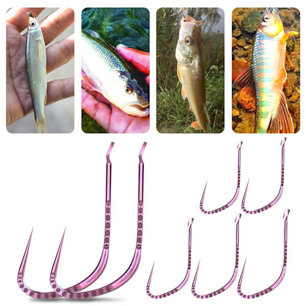 30 kpl Fishhook Titanium Alloy 7 7 7