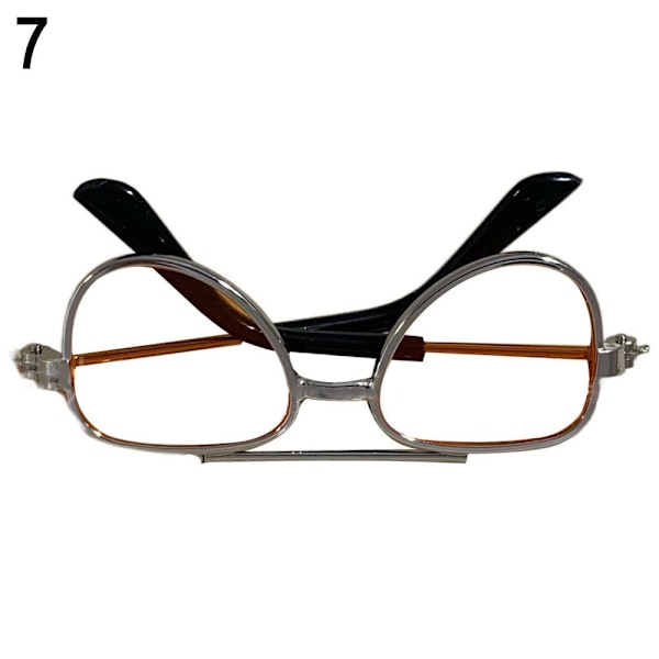 Cute Heart Frame Plush Doll Eyeglasses 7 7 7