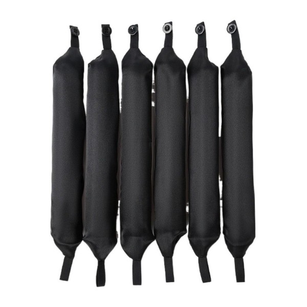 6st Lazy Curling Wand Foam Curling Magic SVART Black