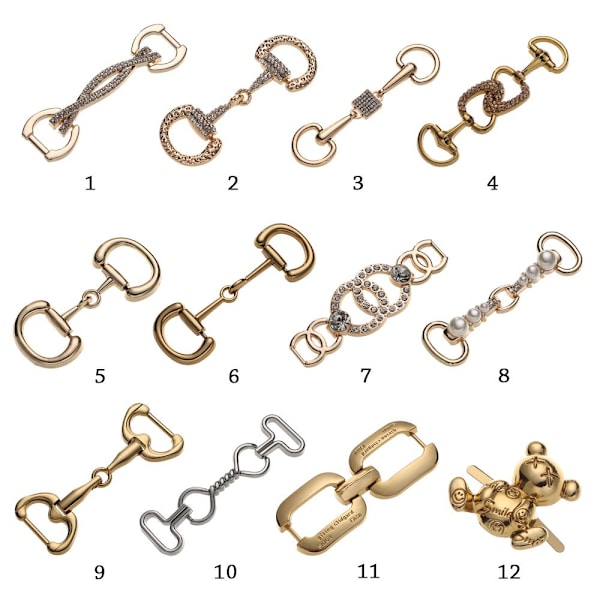 Skor Spännen Metall Skokedja 3 3