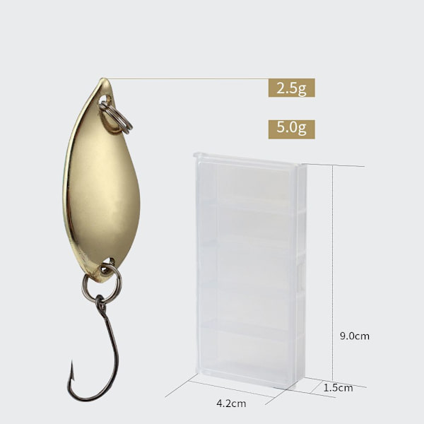 Kalastussetti Set Hard Bait 2.5G 2.5G 2.5g